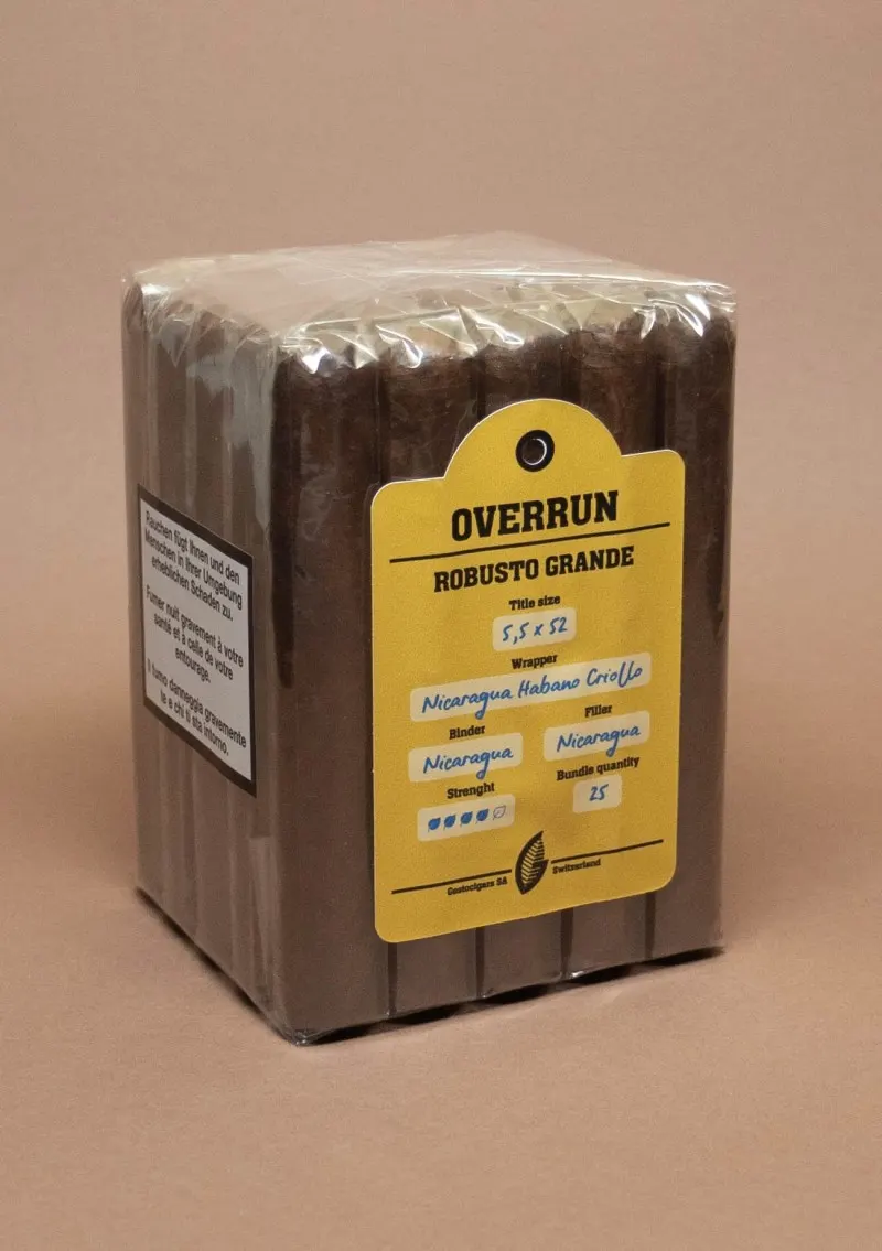 Overrun, Est Robusto Grande