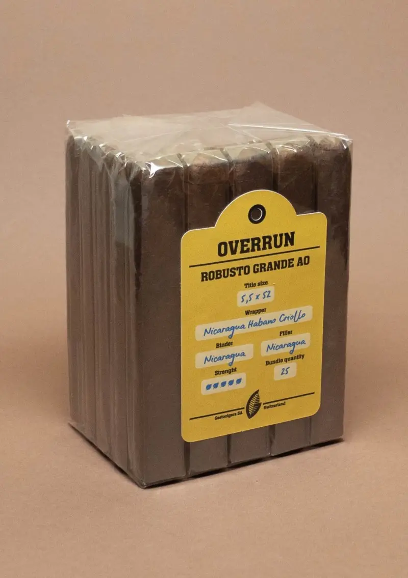 Overrun, Est Robusto Grande AO